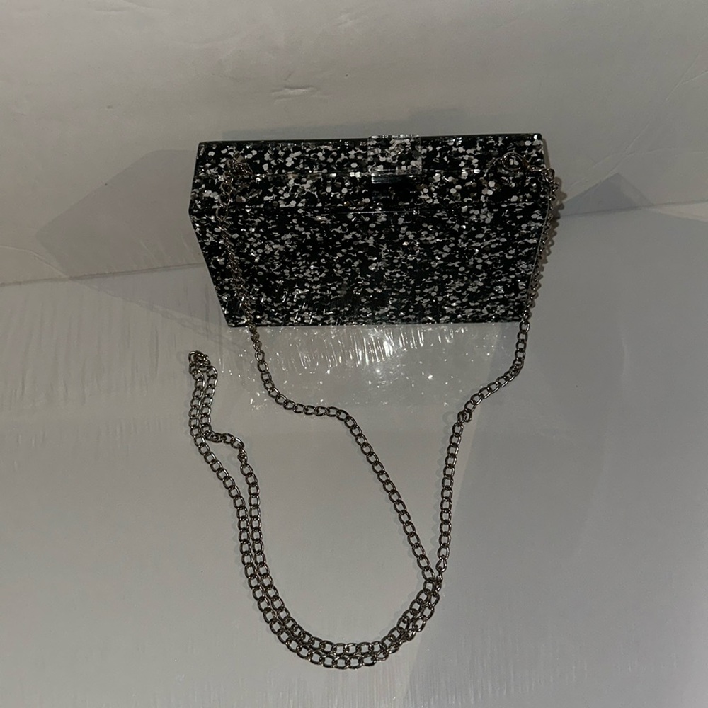 ACRYLIC Purses and Handbags for Women Multicolor Black